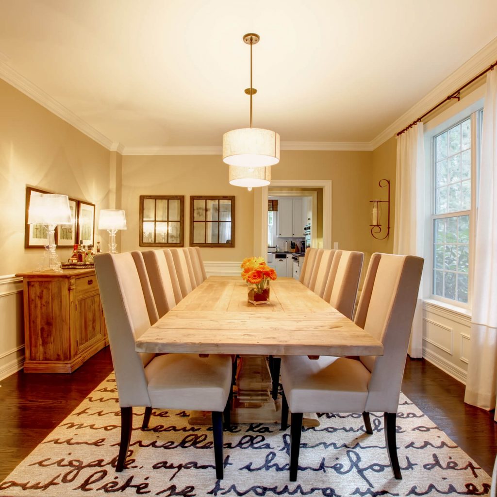 Choosing the Best Rug for Your Dining Room | Dalton Wholesale Floors