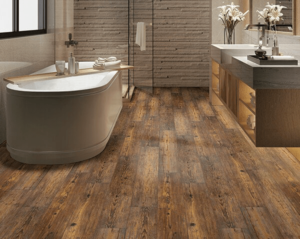 reclaimedpine-roomscene bathroom | Dalton Wholesale Floors