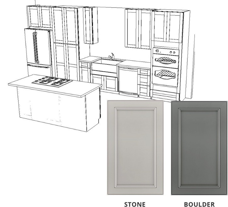 Kitchen Cabinet and Island Giveaway | Dalton Wholesale Floors