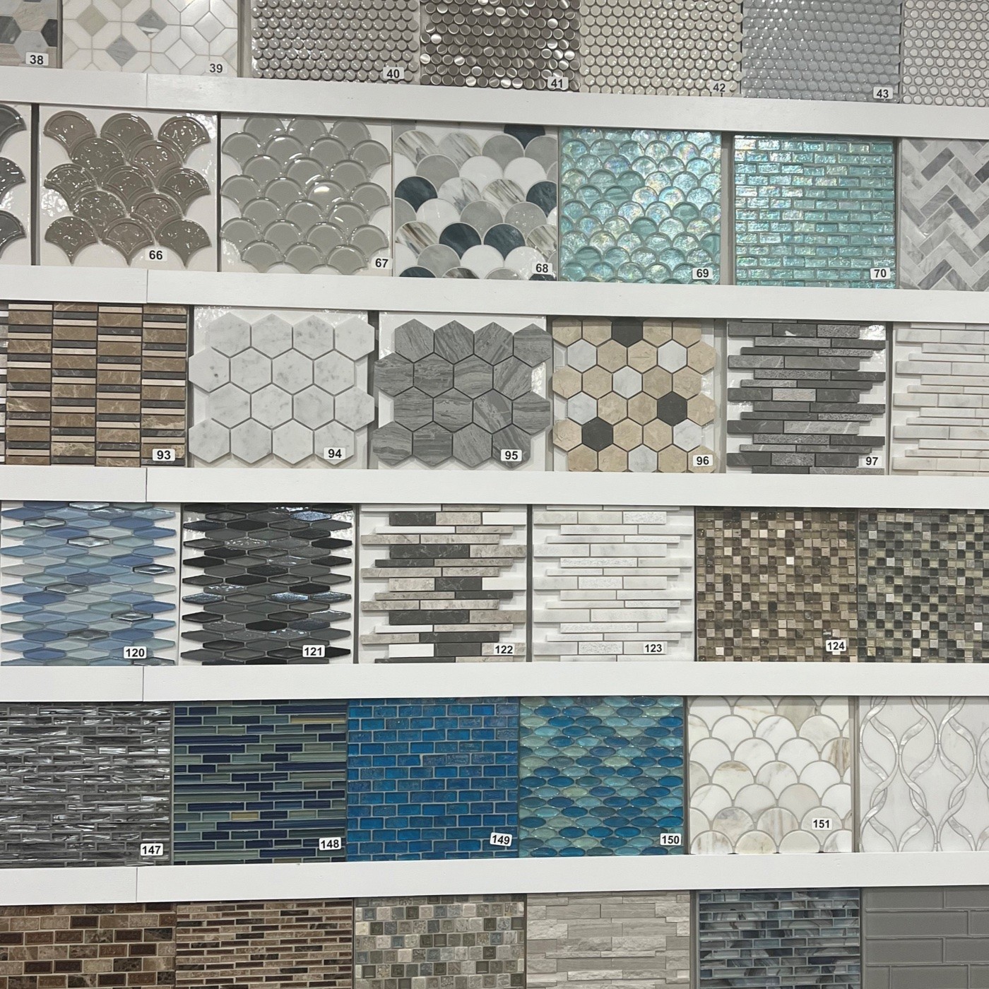Showroom tile wall | Dalton Wholesale Floors