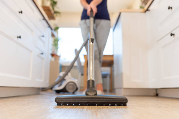 Floor cleaning with vacuum cleaner | Dalton Wholesale Floors