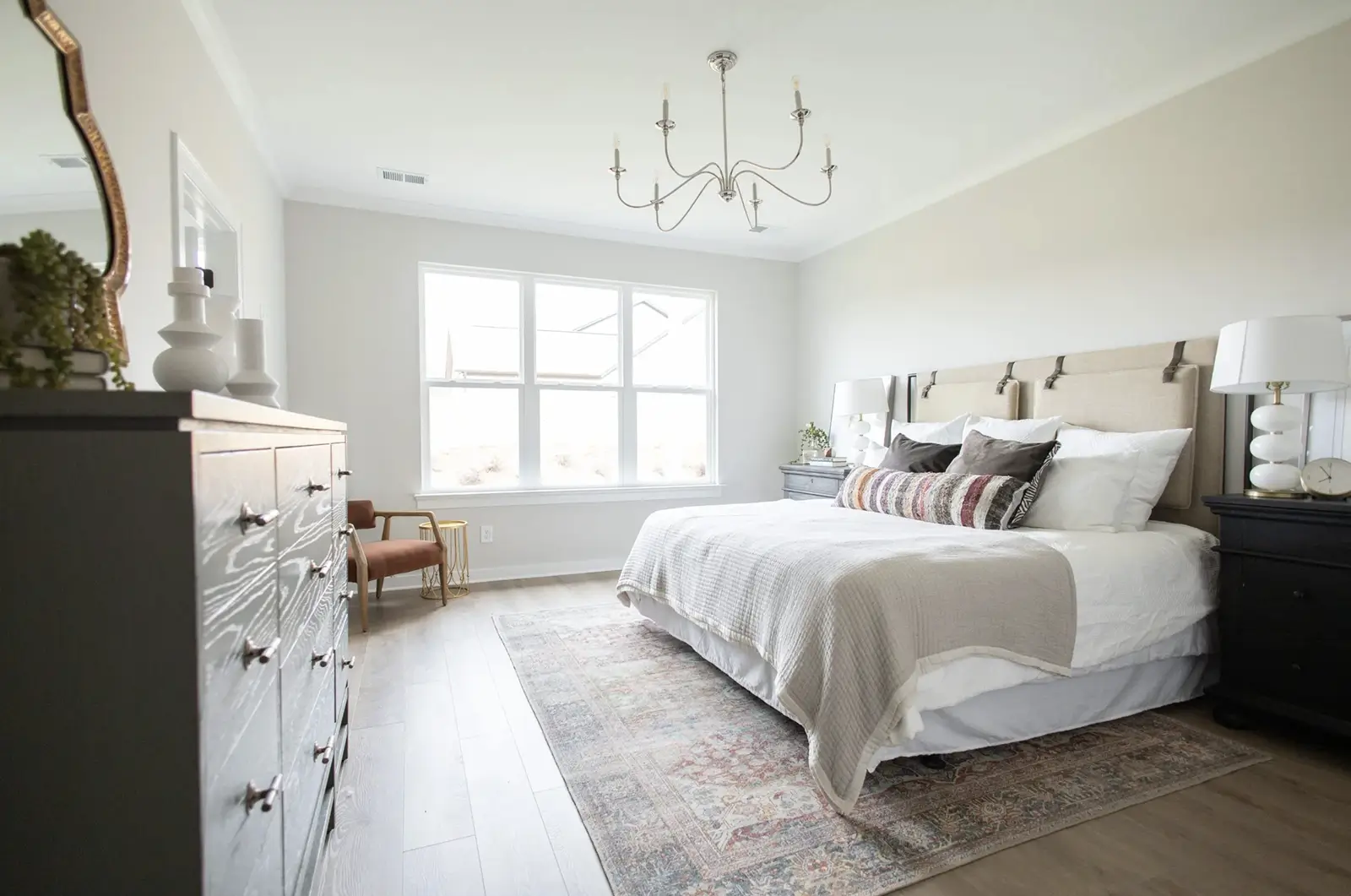 Grayton LVP Flooring in Bedroom | Dalton Wholesale Floors